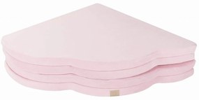 Világos rózsaszín játszószőnyeg 160x160 cm – Meowbaby