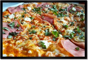 Poszterek keretben 60x40 Pizza zöldségekkel