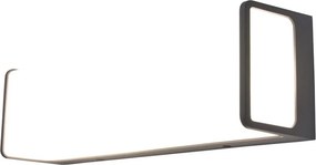 LUTEC 5107401125 DOBLO Modern Kültéri Fali Lámpa Antracit LED IP44