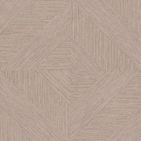 Decoprint Imani Tobago barna-szürke geometrikus texturált vlies tapéta – IM28014