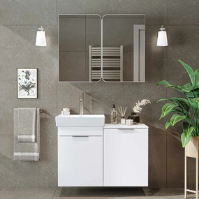 Dubai mosdószekrény, fehér, 92,2 cm – TR283VLN1126