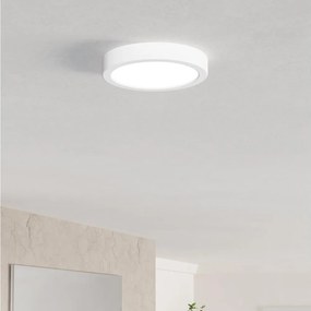 Eglo 901332 - FUEVA LED fürdőszobai mennyezeti világítótest LED/7,5W/230V Ø16,6cm IP44 fehér