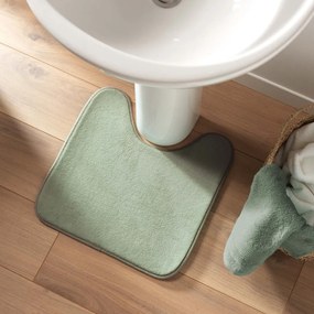 Zöld fürdőszobai kilépő 45x45 cm Vitamine – douceur d'intérieur