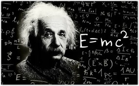 Fotótapéta flizelina 520x318 Albert Einstein E=MC2