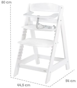 Fehér etetőszék Luxe – Roba