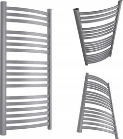 Mei 1550/670 Antracit Fürdőszobai Radiátor