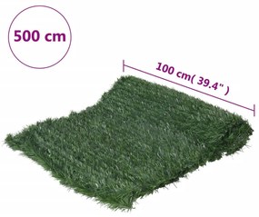zöld műfűkerítés 1x5 m