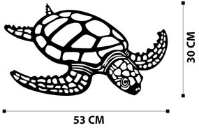 Fém fali dekoráció, Caretta Caretta
