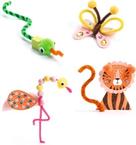 Kreatív készlet - Vadon élő állatok - Jungle Animal Creation Box