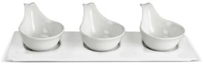 Lamart LT9218 4 részes tálalószett Dine, 34 x 12cm