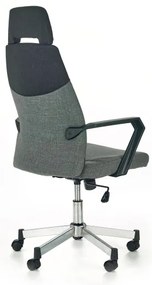 ELUN irodai szék, fekete/szürke