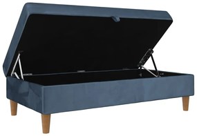 Kék bársony lábtartó Lilly – Støraa