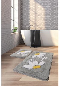 Fürdőszobaszőnyeg Szett (2 db) Daisy - Szürke