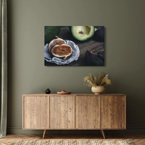 Füge és avokádó képe (90x60 cm)