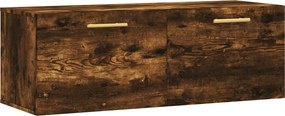 vidaXL füstös tölgy színű szerelt fa faliszekrény 100 x 36,5 x 35 cm