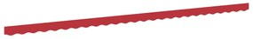napellenző valance 6 m kerethez Piros 5.8x0.2 m