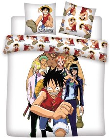 One Piece Treasure Sleep dupla, kétszemélyes ágyneműhuzat 240×220cm, 65x65 cm