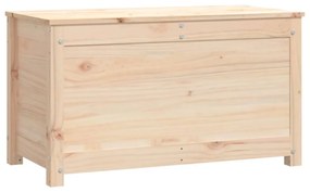 tömör fenyőfa tárolóláda 80 x 40 x 45,5 cm