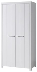 Erik fehér ruhásszekrény, szélesség 99 cm - Vipack