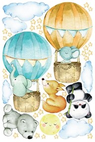 Balloons and Starts gyerek falmatrica - Ambiance