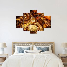 Kép - Tengerészek történelmi segédeszközei (150x105 cm)