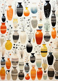 Poszter 13x18cm Vázák szimfóniája