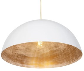 Ipari függőlámpa fehér arannyal 50 cm - Magna Eco