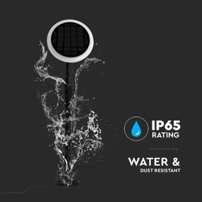 LED Állítható napelemes lámpa GARDEN LED/8W/5V 60-129 cm 4000K IP65