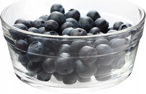 Saláta tálaló Üveg Snack Tál Gyümölcs 14cm