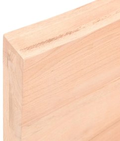 kezeletlen tömör fa asztallap 140x40x(2-6) cm