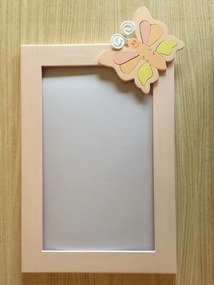 Rózsaszín tükörkeret