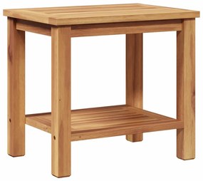 Dohányzóasztal Barna 50 x 35 x 45 cm Tömör tíkfa