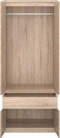 Akasztós szekrény, DTD laminált, tölgy sonoma, NORTY
