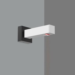 Artemide Walking fali lámpa fekete IP65 piros fény 4W 277mm