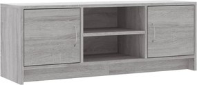 vidaXL szürke sonoma színű szerelt fa TV-szekrény 102x30x37,5 cm
