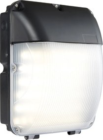 ENDON 67177 LUCCA Modern Kültéri Fali Lámpa Matt Fekete, Opál LED IP44