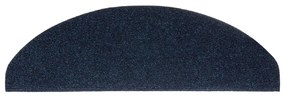 10 db öntapadós lépcsőszőnyeg 65 x 21 x 4 cm sötétkék félkör alakú nagy