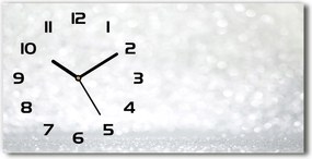 Modern falióra, üveg gyertyatartó 60x30