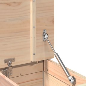 tömör fenyőfa pad 110 x 41 x 76,5 cm