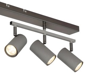 Globo 57911-5S - spotlámpa ROBBY 5xGU10/35W/230V szürke