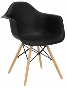 AKCIÓ Fekete étkezőszék LIZBONA II. osztály