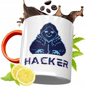 Narancssárga Bögre Informatikus Fejlesztőknek, fényképes nyomtatással