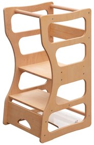 TWINN tanulótorony, 83x45 cm, barna