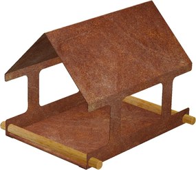 Nido Madáretető 30 x 25 x 23 cm, corten CORGARDEN 1039