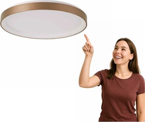 Led mennyezeti lámpa 38W Vico PLF-53675-048RC-GD-3KS4K Italux