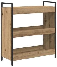 Konyhai kocsi kézműves tölgy 70 x 30 x 82 cm Faanyag