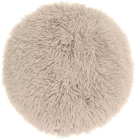 Kerek dekoratív párnácska MATS 40 cm, világosszürke