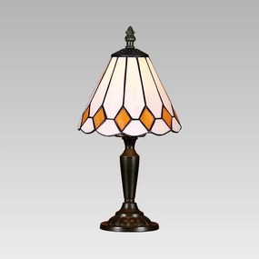Tiffany asztali lámpa kézzel készített színes üvegbúrával – Prezent Tiffany 90