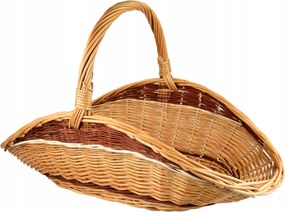 Wiklinowy Fa Kosár kandalló kosár 61CM
