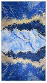 Kék-aranyszínű szőnyeg 80x50 cm - Vitaus